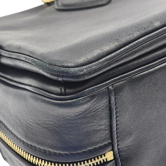 Celine Phoebe Triptyque Leather Shoulder Bag Satchel Black - New $3800 - Picture 6 of 15